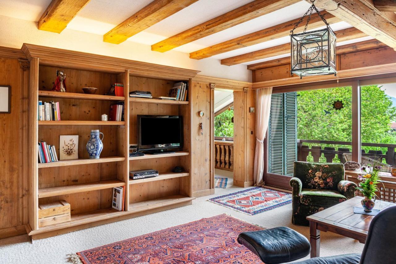 Ferienwohnung Bergblick Унтерамергау Екстериор снимка
