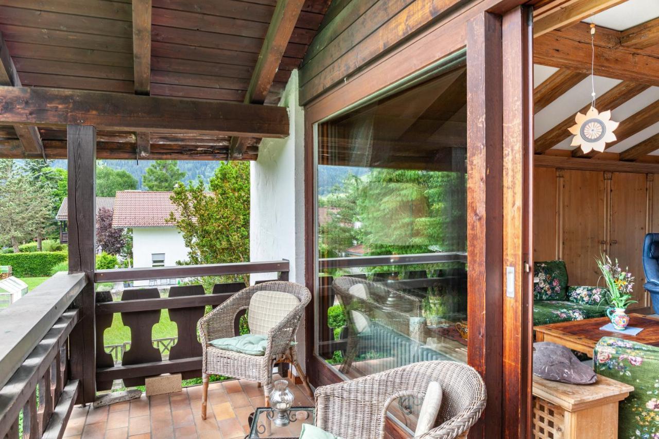 Ferienwohnung Bergblick Унтерамергау Екстериор снимка