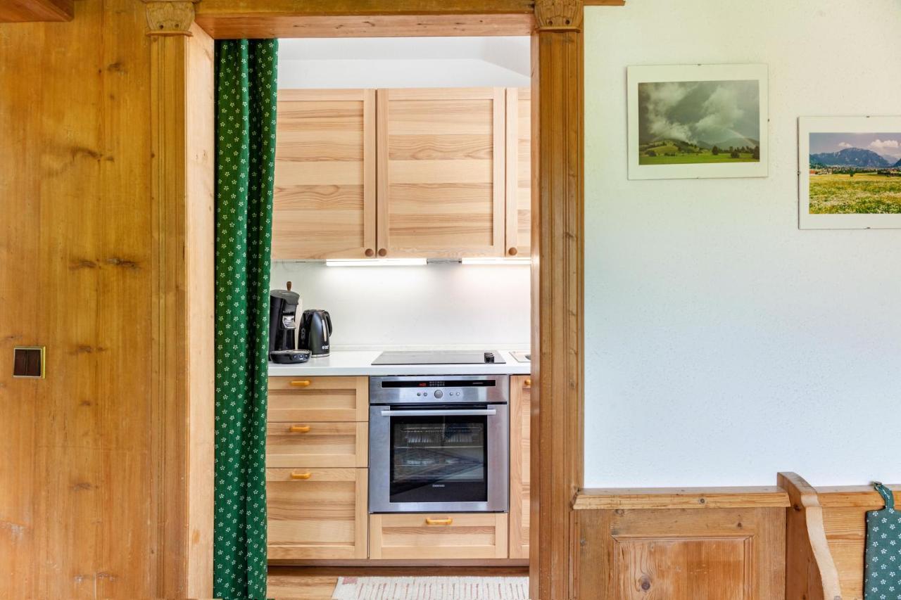 Ferienwohnung Bergblick Унтерамергау Екстериор снимка